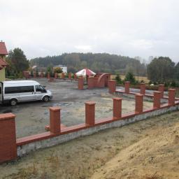 ogrodzenie z klinkieru