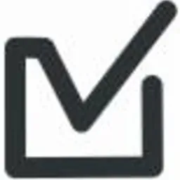 Czarny symbol zaznaczenia (ptaszek) w kwadracie, używany jako znacznik potwierdzenia lub wyboru, z delikatnym cieniem. Symbol jest prosty i minimalistyczny.