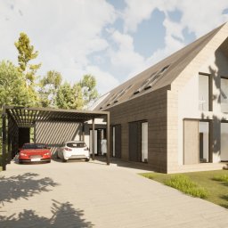 Projekt domu w Dąbrówce