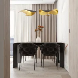 Jadalnia w mieszkaniu na ul. Miedzianej we Wrocławiu