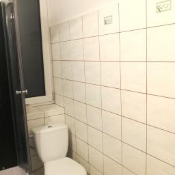 Niewielka łazienka robiona od podstaw
