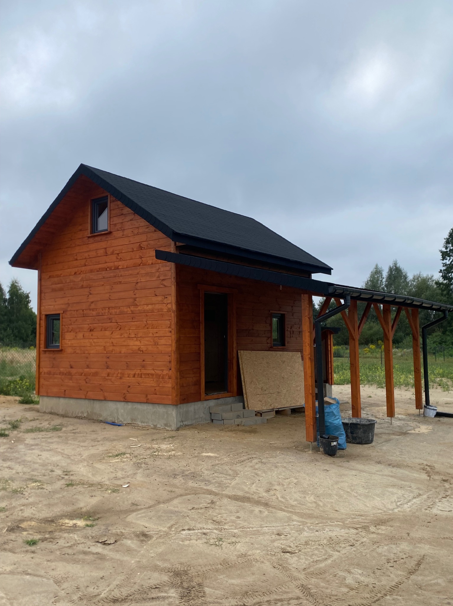 Domek letniskowy 20m2 z wykończeniem pod klucz