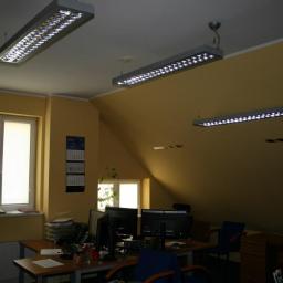 Oświetlenie biura