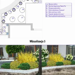 Przykład wizualizacji nasadzeń