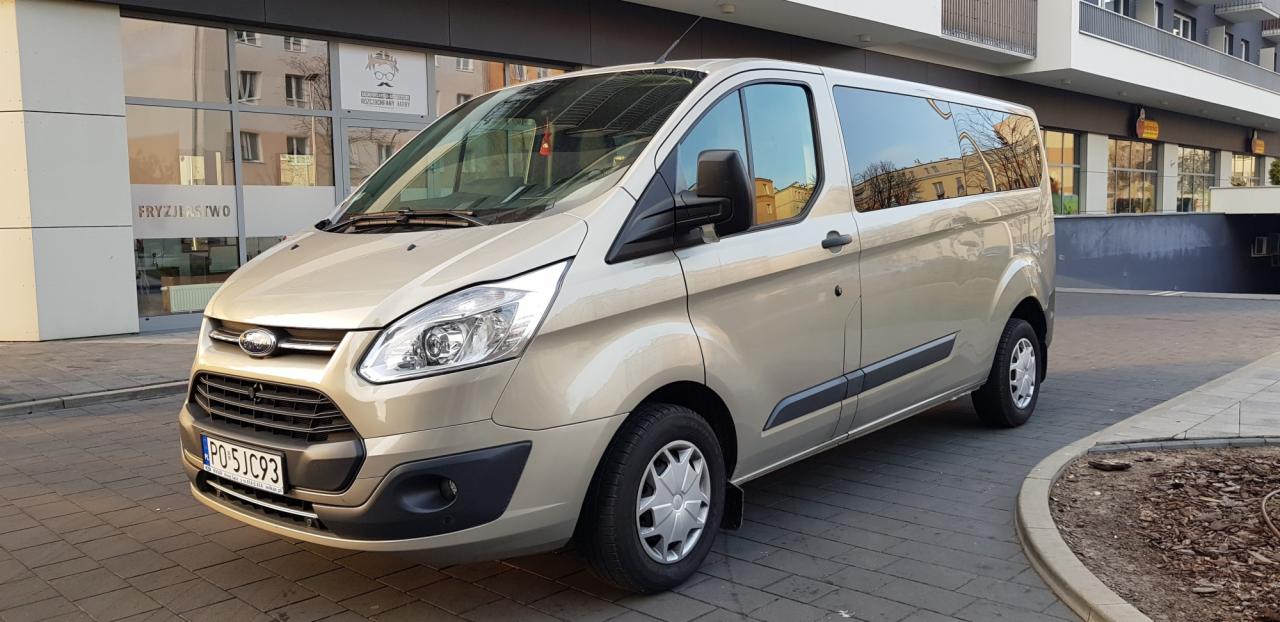 Ford Transit Custom 8 osób+kierowca