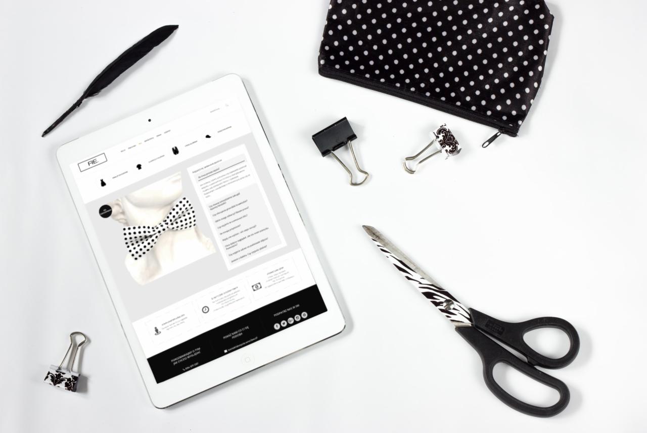 Brand Website - producent odzieży na miarę