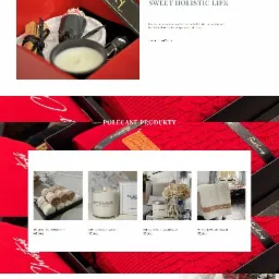 Sklep dla marki Sweet Living. Oparty o silnik PrestaShop. Realizacja listopad 2022