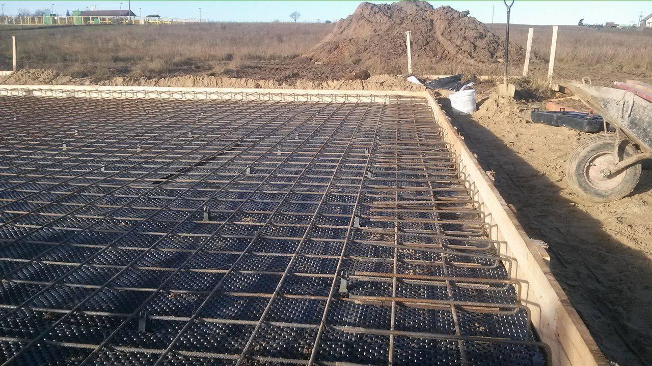 zbrojenie płyty fundamentowej