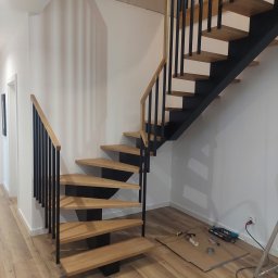 Schody drewniane Trzemeszno 2