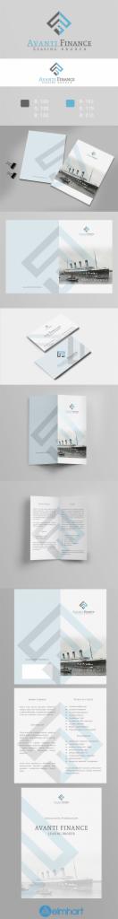 Avanti - Finance - identyfikacja wizualna