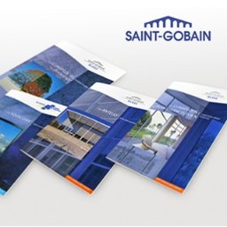 Moryc Studio - System graficzny na serię katalogów dla koncernu Saint-Gpbain