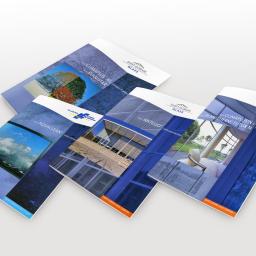 Projekt i opracowanie katalogów dla firmy Saint Gobain - producenta szkła.