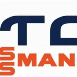 Logo NTG Viessmann z symbolem kropli w odcieniach czerwieni i granatu. Nazwa firmy w kolorach granatowym i pomarańczowym na białym tle.