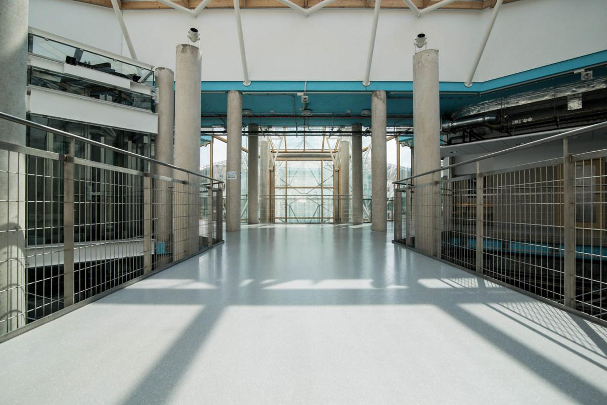 Montaż wykładziny - Kampus Uniwersytetu Białystok