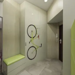 Projekt wnętrza holu