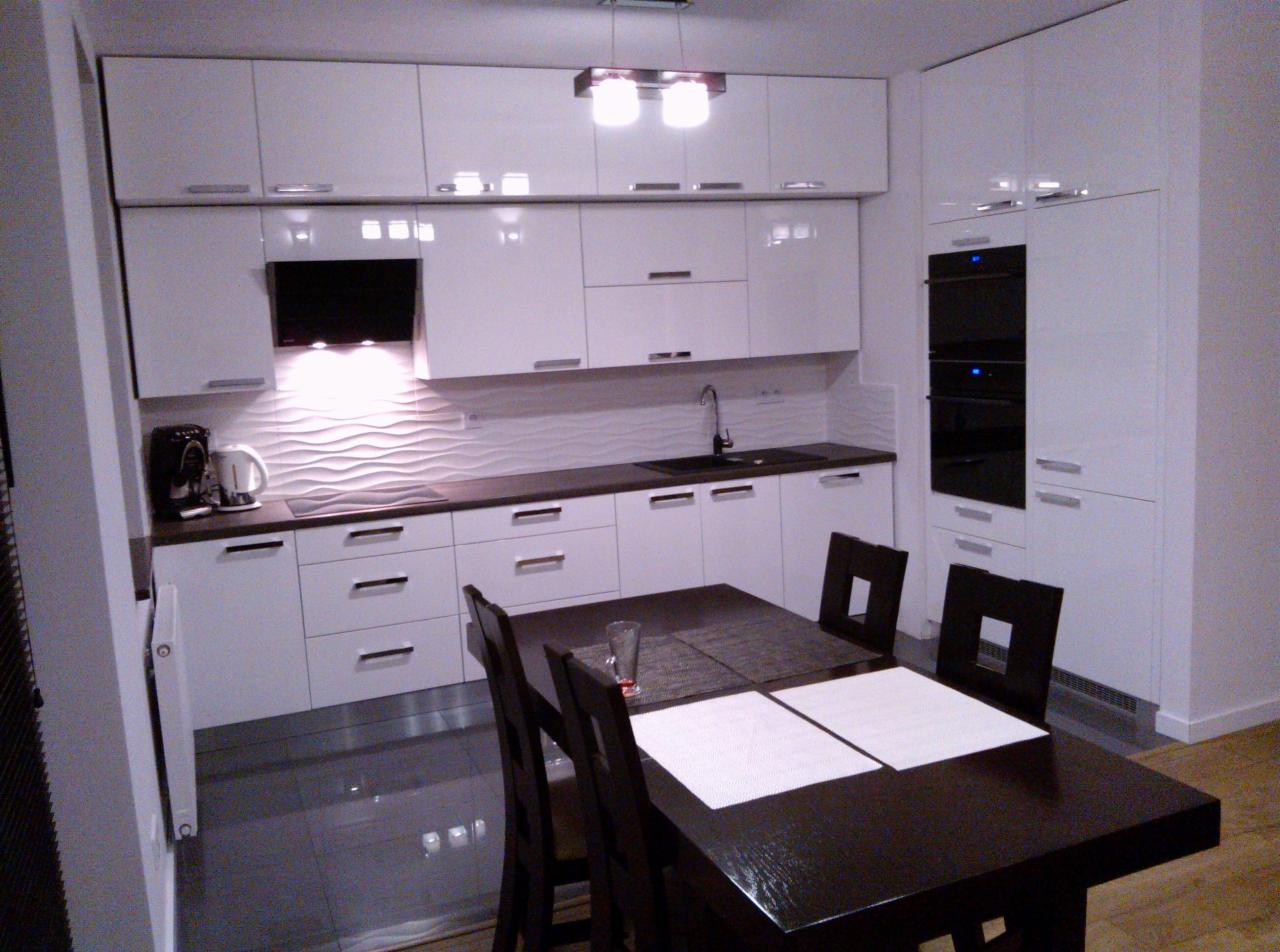 kuchnia lakier biały, cichy domyk Kraków