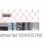 Zdjęcie prezentuje siatkę ogrodzeniową z widocznym logo firmy Zartmet, poniżej pokazane są różne rodzaje materiałów i akcesoriów, w tym słupki i mocowania. Na dole widnieje numer telefonu.