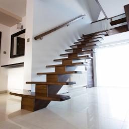 schody na belce centralnej