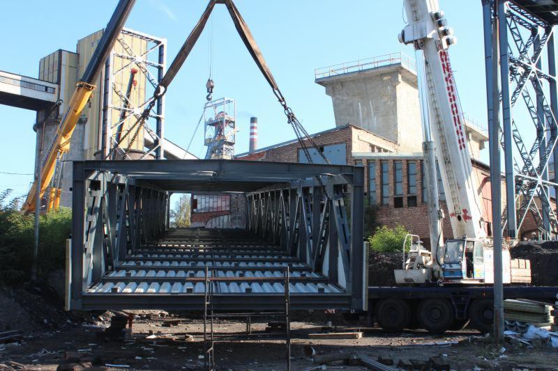 Most przenośnikowy dla KWK 'Bielszowice'