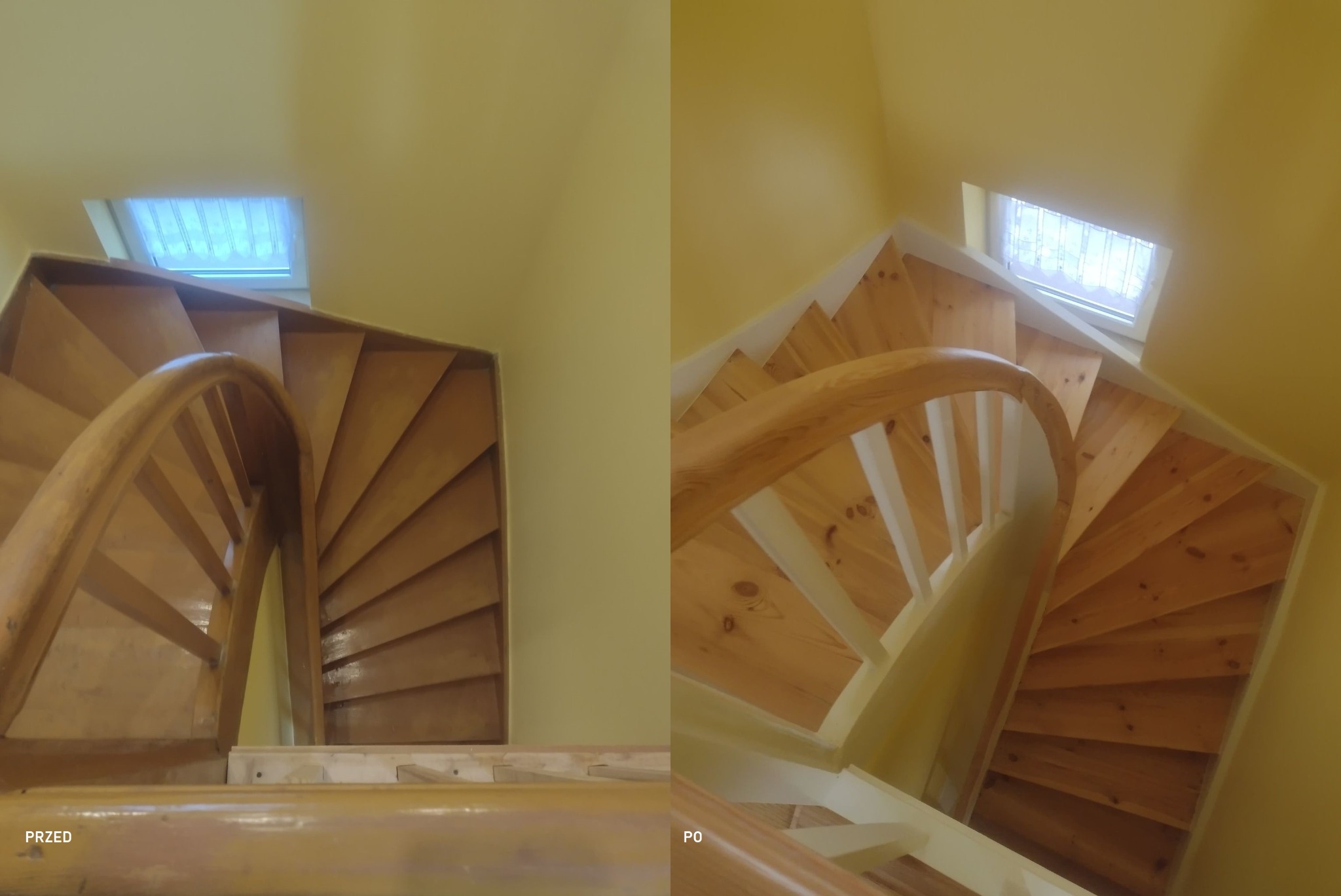 Renowacja schodów drewnianych