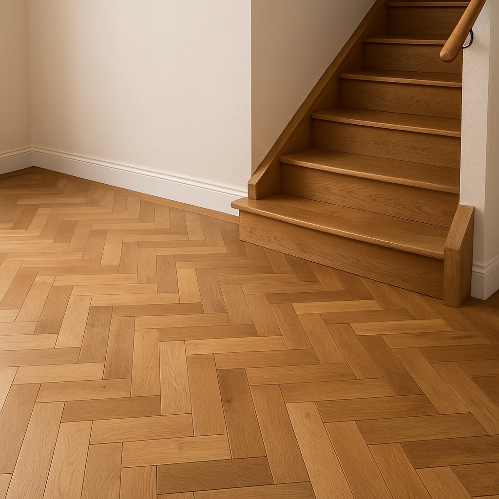 Renowacja schodów dębowych, renowacja stopni, renowacja schodów drewnianych Poznań