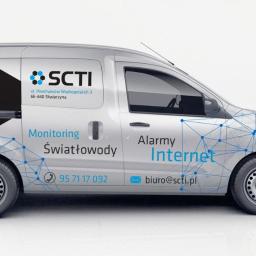 SCTI - projekt reklamy na samochód