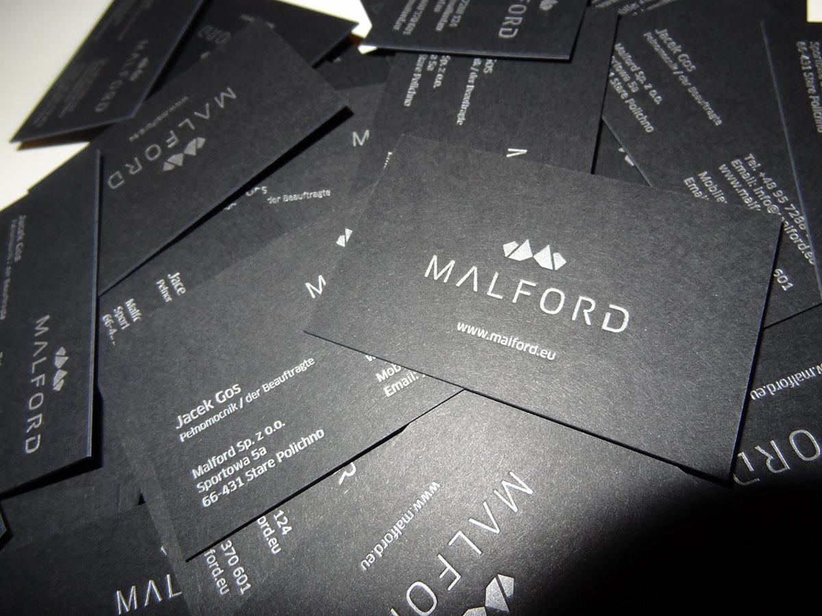 Malford - wizytówki