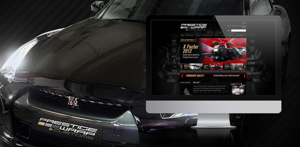 Prestige Wrap - strona www