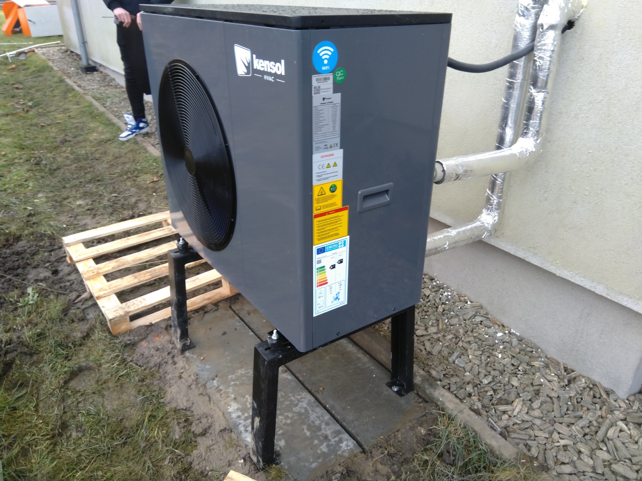 Montaż pompy ciepla