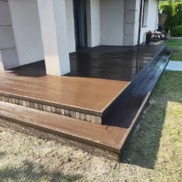 taras wykonanie deska 24 cm szerokość