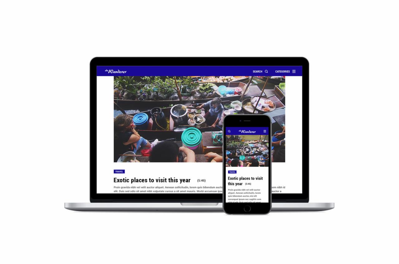 Responsywna strona www