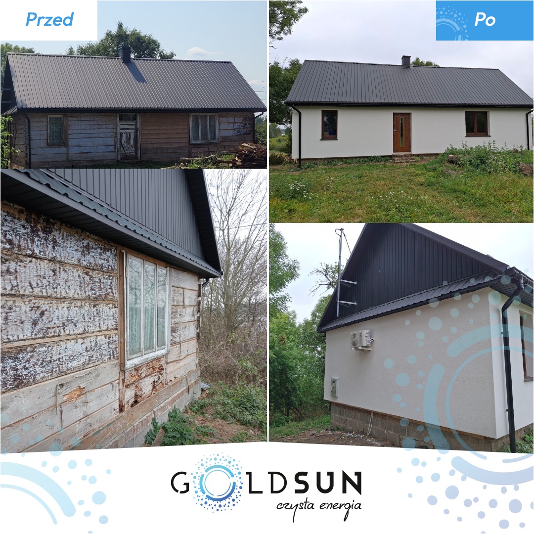 Metamorfoza domku jednorodzinnego.