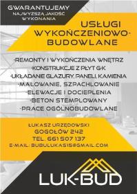 LUK-BUD Łukasz Urzędowski - Malarz Gogołów