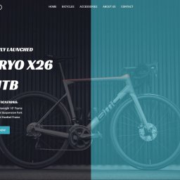 Nowoczesny sklep internetowy stworzony z myślą o pasjonatach rowerów i aktywnego stylu życia.