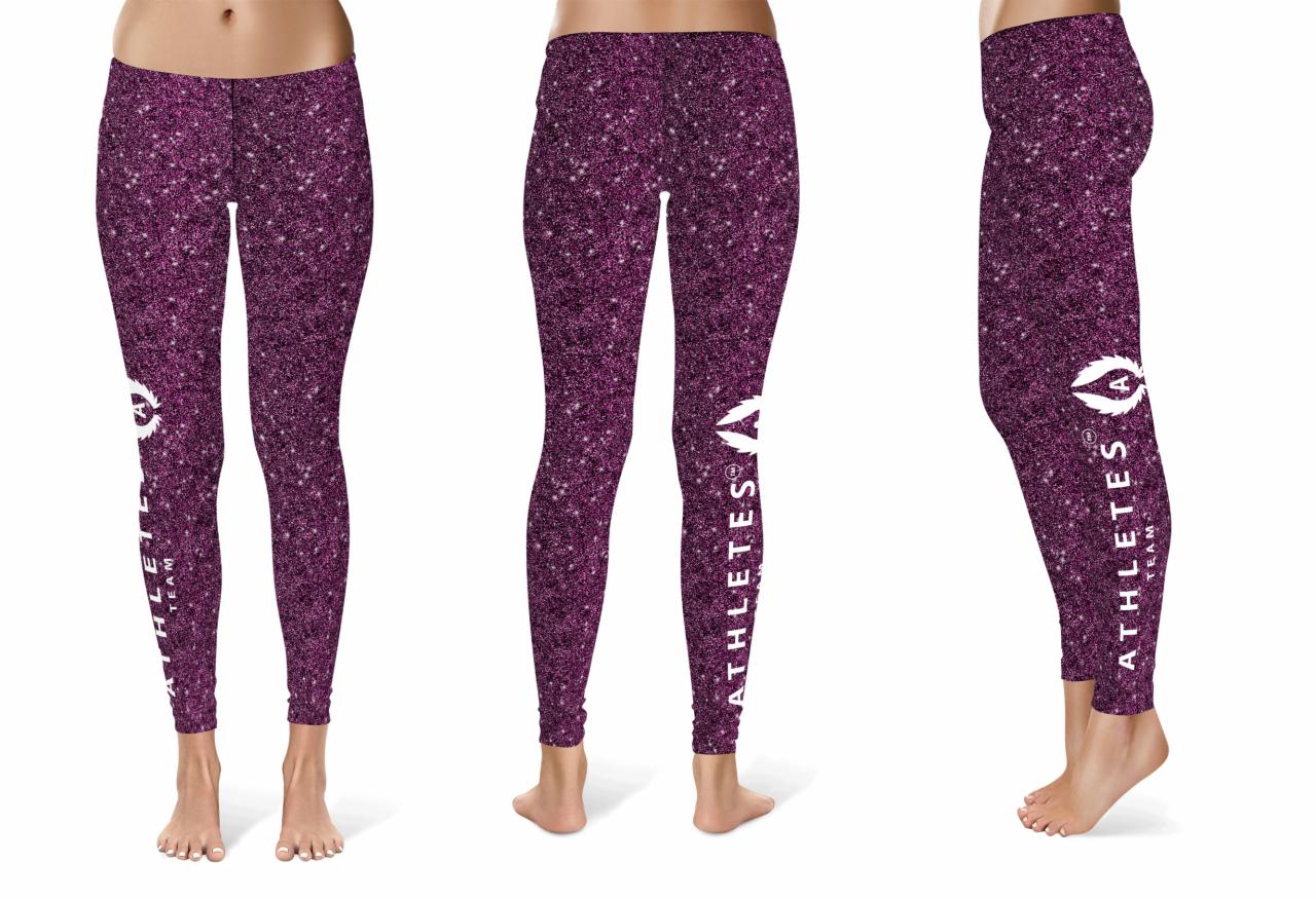 Legginsy wykonane dla firmy ATHLETES TEAM