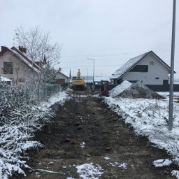 Droga Skarbimierz wraz zkanalizacją deszczową Listopad-Grudzien 2021