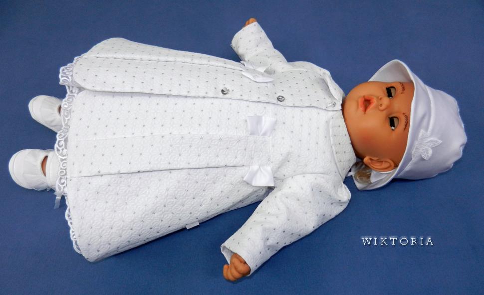 Komplet do chrztu Wiktoria