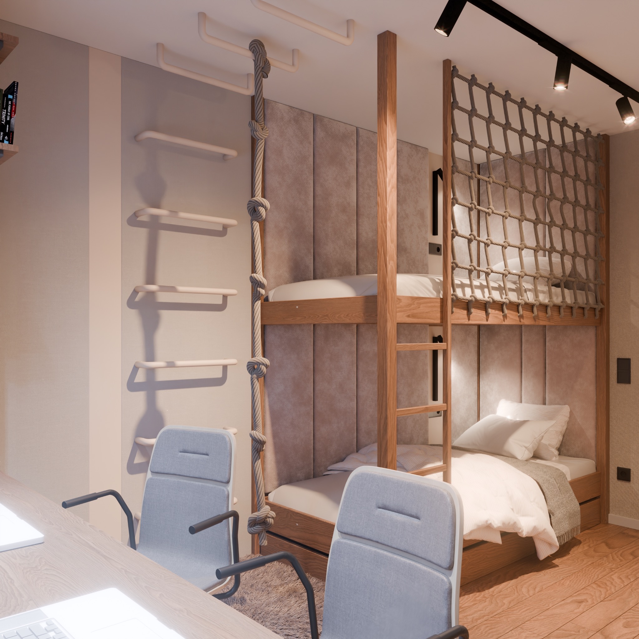 Pokój dzieci włączających w nastoletność