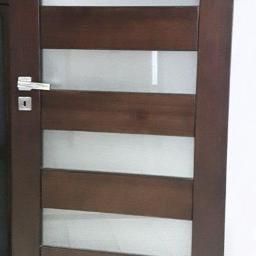 Drzwi drewniane sosnowe malowane model WZ 24