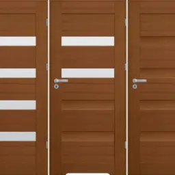 Drzwi drewniane sosnowe malowane model WZ 35