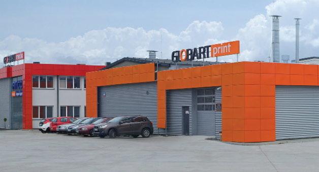 Budynek biura i produkcji Globartprint