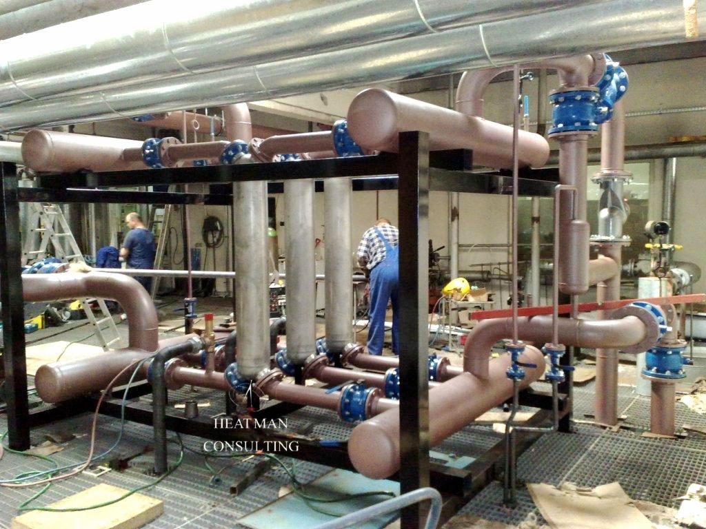 Węzeł wymiennikowy 2MW-projekt i nadzór