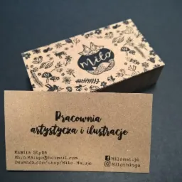 Wizytówki na kartonie SH Recycling