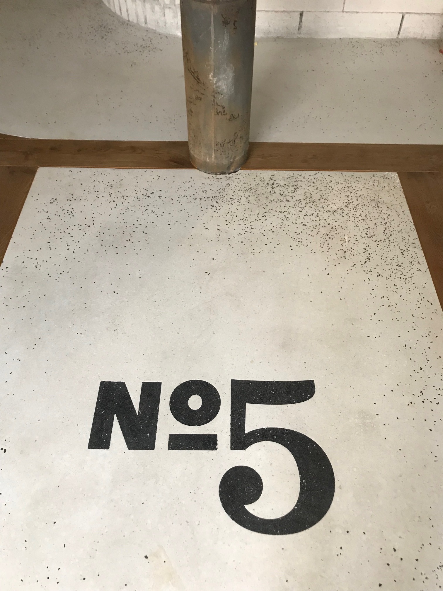 Lastryko po szlifowaniu i naprawie