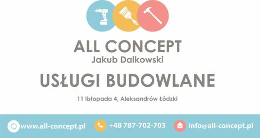 All Concept Jakub Dalkowski - Tynki maszynowe Sobień