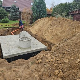 Montaż zbiorników bezodpływowych