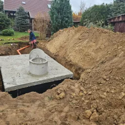 Montaż zbiorników bezodpływowych