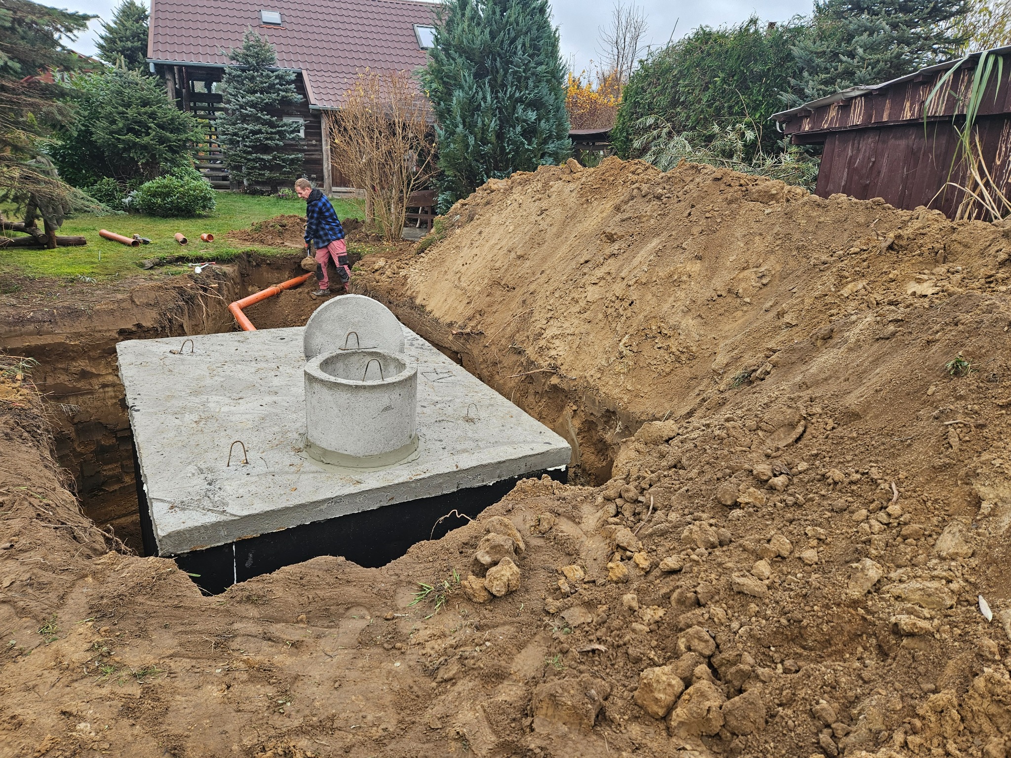 Montaż zbiorników bezodpływowych