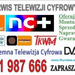 Montaż anten TV SAT 501987666 - Serwis Anten Satelitarnych Żagań