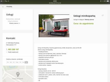 Kopart Usługi Minikoparka - Studnie Głębinowe Biała Podlaska